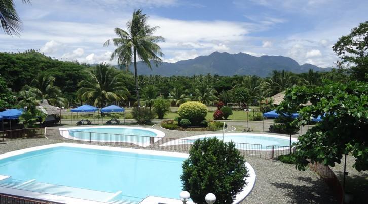 Gazebo Pools And Restaurant Hotel Cabadbaran Exterior photo